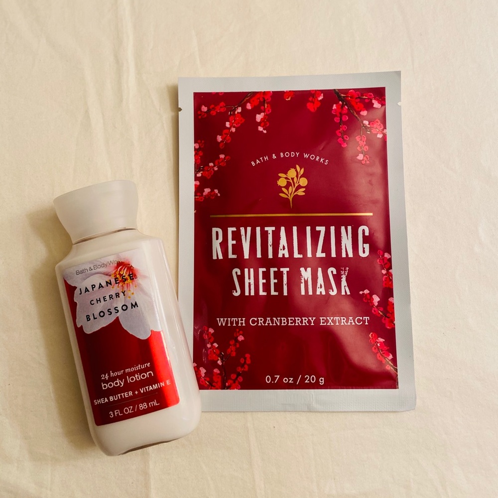 **BBW Face Mask + Travel Items bundle!!**